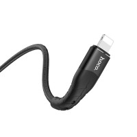  USB kabelis Hoco U64 PD Type-C to Lightning black 